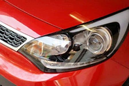 Clear headlight protection film